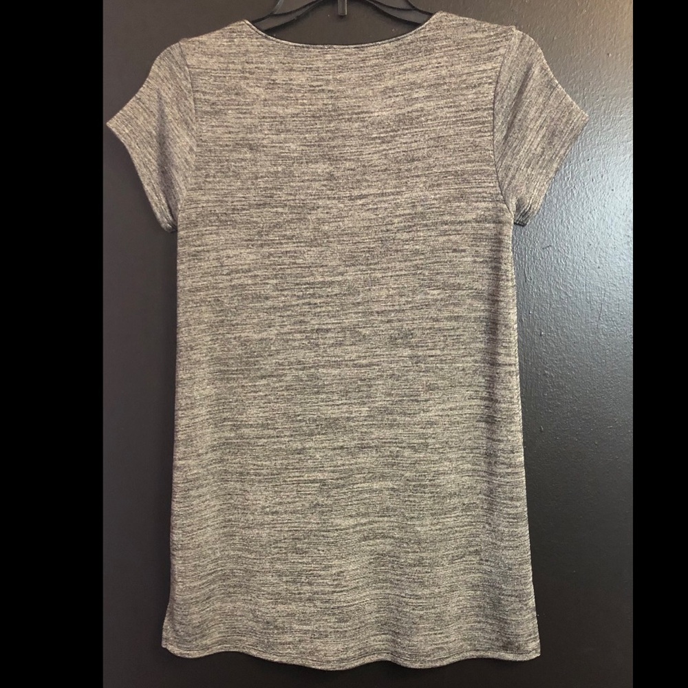 Vince. Short Sleeve Scoop Neck Tunic Shirt - Picture 2 of 3